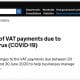 GOV.UK Deferral of VAT payments notice